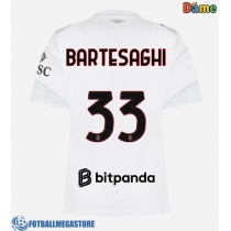 Fotballdrakt Dame AC Milan Davide Bartesaghi #33 Bortedrakt 2026-27 Kortermet